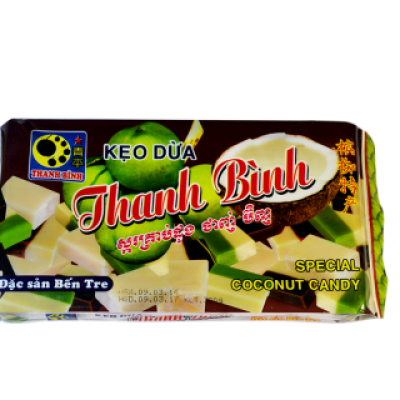 KẸO DỪA CACAO THANH BÌNH GÓI 300G