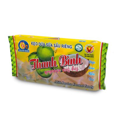 KẸO DỪA SẦU RIÊNG THANH BÌNH GÓI 300G