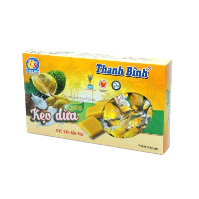 KẸO DỪA SẦU RIÊNG THANH BÌNH HỘP 300G